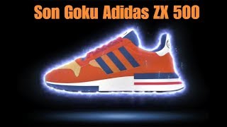 Adidas x Dragon ball Z Son Goku ZX 500 ( Adidas is Trash )