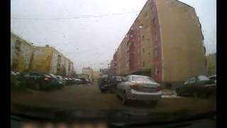 ДТП в городе Ноябрьске ЯНАО) ДТП! Авария! Видеорегистратор