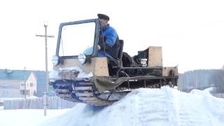 Своими руками снегоход, вездеход. Юрья