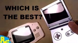 TheReviewSpace Game Boy Advance SP VS Original GBA Review Comparison