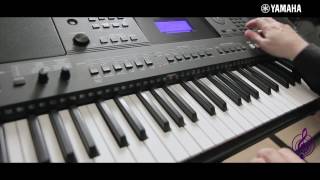 Синтезатор Yamaha PSR E453, обзор на русском языке