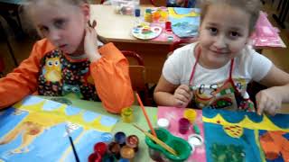 дети рисуют сказки Пушкина Creativity & Art of Olga Mishina