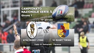 SITAV RUGBY LYONS vs VII° TORINO RUGBY