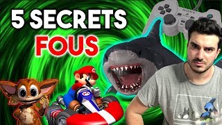 5 SECRETS VRAIMENT FOUS CACHÉS DANS LES JEUX VIDÉO!