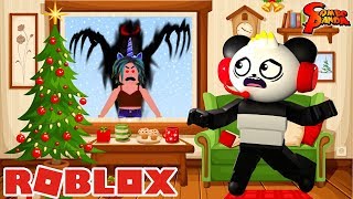 CHRISTMAS EVE IN ROBLOX IS SCARY! Let's Play Roblox Christmas Eve with Combo Panda