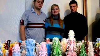 РЕЗНЫЕ СВЕЧИ ручной работы. Курс "СВЕЧНОЙ МАСТЕР"