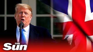 Trump: trade with UK will BOOST after Brexit