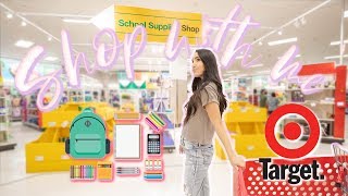 TARGET Back To School Shop With Me!