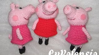 Мастер-класс по вязанию игрушки крючком " Свинка Пеппа " Часть1.