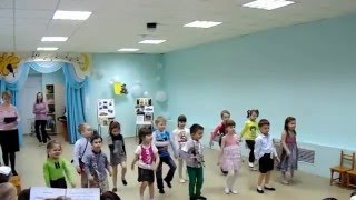 Детский танец к 23 февраля,старшая группа.Браво, ребятушки !!!