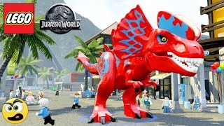 Lego Jurassic World - Dinossauro do Homem Aranha