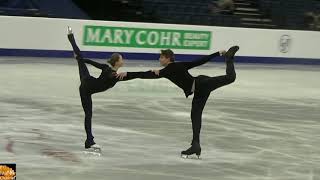 Vanessa JAMES & Morgan CIPRES / FRANCE / HD PRACTICE European Figure Skating Championships 2019 HD