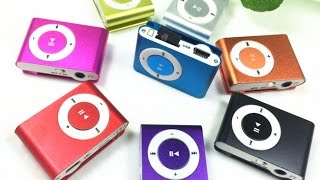 MP3 плеер копия apple ipod shuffle с китайского сайта AliExpress
