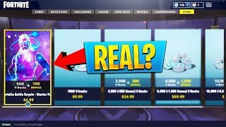 the TRUTH about the Galaxy Starter Pack in Fortnite...
