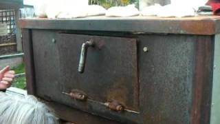 rocket stove oven.