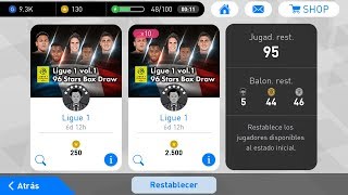 LIGUE 1 VOL.1 96 STARS BOX DRAW - PES 2018 MOBILE
