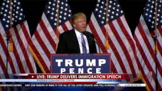 Donald Trump AMAZING Full Immigration Speech in Phoenix, AZ 8/31/16