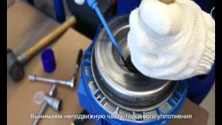Замена торцевого уплотнения на насосах Ebara серии 3М
