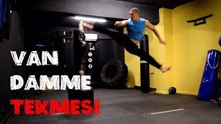 Van Damme 360 tekmesi - barbaros hoca performans | kick boks | mma | martial arts | dövüş sanatları