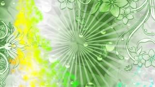 Фон для видеомонтажа Green Whirl HD Video Background