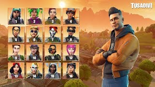 ADIVINA LA SKIN DE FORTNITE POR LA PAREJA DE SU CONJUNTO + RAREZA - FORTNITE CHALLENGE | tusadivi