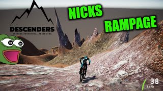 NICKS RAMPAGE Descenders - DownHill Simulator German Gameplay