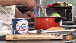 Crema de chufas con galletas y choco - Recetas rápidas Nestlé