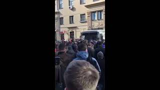Как Навального забрали на митинге 26 марта в Москве!!!