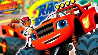 Вспыш Вспыш и Чудо Машинки всесерии подряд игр мультфильма машинки Blaze Monster Machines ChildrenTV