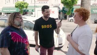Billy On The Street: Jack Black LOVES BROS!