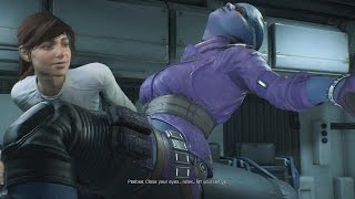 Mass Effect Andromeda PeeBee Zero Gravity Romance Scene