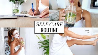 MY SELFCARE SUNDAY ROUTINE | Skin, Body, Mind | Annie Jaffrey | Ad