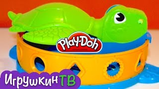 Пластилин плей до набор Волшебная черепаха