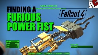 Fallout 4 - Finding the Furious Power Fist (Melee Weapon: Furios Power Fist Location)