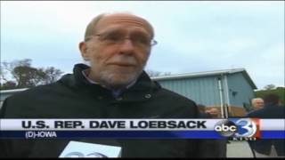 Congressman Loebsack tours Fairfield wastewater facility