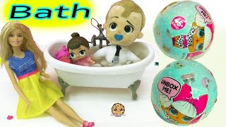 Barbie Babysits The Boss Baby & Surprise LOL Babies Surprise Blind Bag Toy