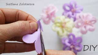 Я влюбилась в эти цветочки ?? Невероятно легкие Цветы из фоамирана