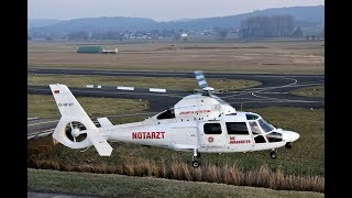 Uniklinik Mainz | Rettungshubschrauber | Johanniter | D-HFVP | Darmstadt 98 Flyer