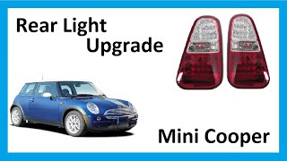 How to upgrade rear lights on a BMW Mini Cooper to LED Type
