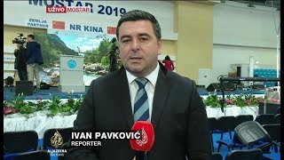 Otvoren 22. Sajam privrede u Mostaru, sastanak Čovića i Vučića