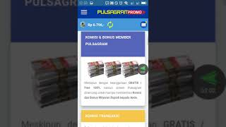 cara cek komisi produk dan komisi dari downline pulsagram