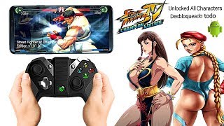 Stret Fighter IV Champion Edition Hack personajes desbloqueados full android