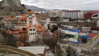Крым, Судак, Морская улица, январь 2017