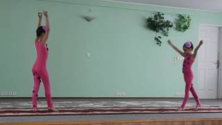 Арина Коркодым и Лиза Василевич (цирковой номер, дебют)
