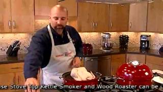 Stovetop Kettle Smoker & Wood Roaster