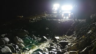 Rain, washouts, hotsprings, land slides, mine shafts.... We're going on an adventure!