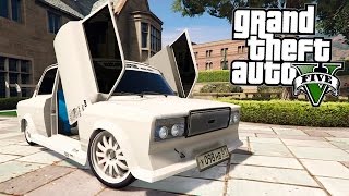 GTA 5 Моды: ВАЗ-2107(Крутой тюнинг!) - Русский автопром! ✅