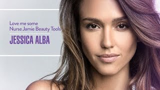 Jessica Alba UpLift Beauty Tool Testimonial | Nurse Jamie