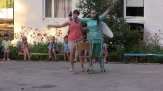 Лагерь Орлёнок Белая Калитва 2014 первый поток День наоборот финал
