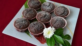 Вкусные шоколадные кексы. Пошаговое приготовление. Легко и просто!
